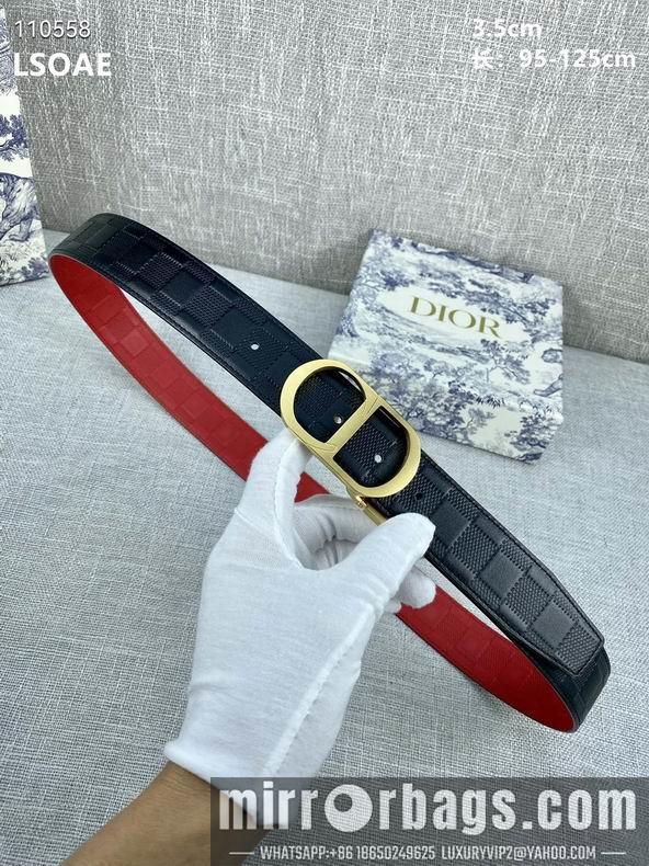 Dior Belt 35mm 95-125cm 8L08