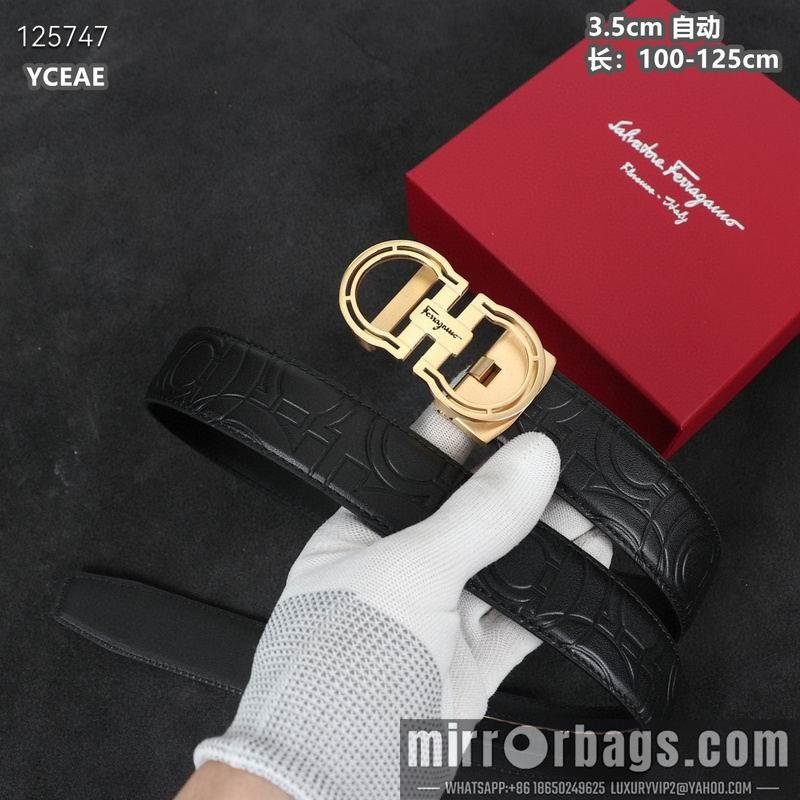 Ferragamo belt 35mmX100-125cm 8L01