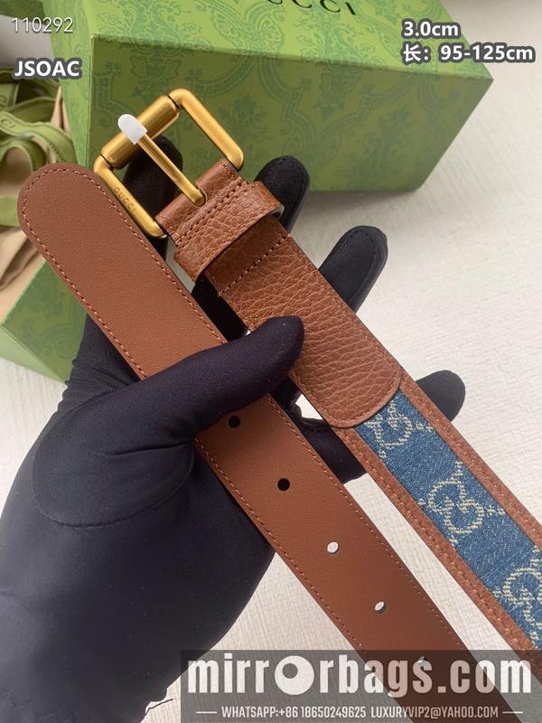 Gucci belt 30mmX95-125cm 8L15