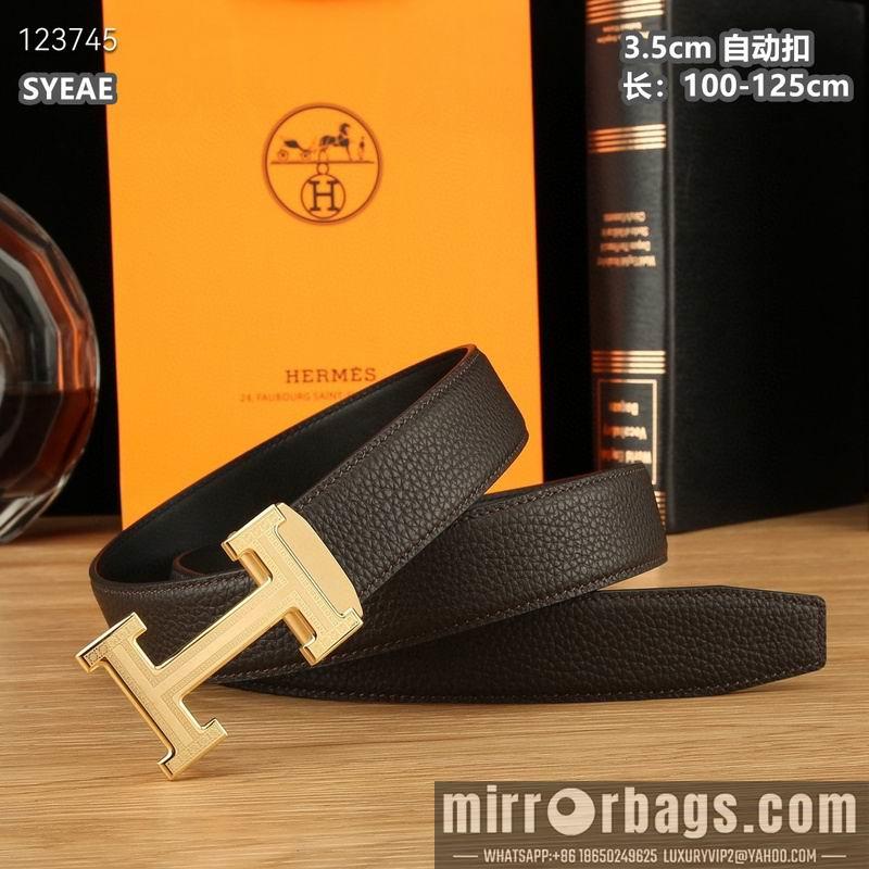 Hermes belt 35mmX100-125cm 8L30