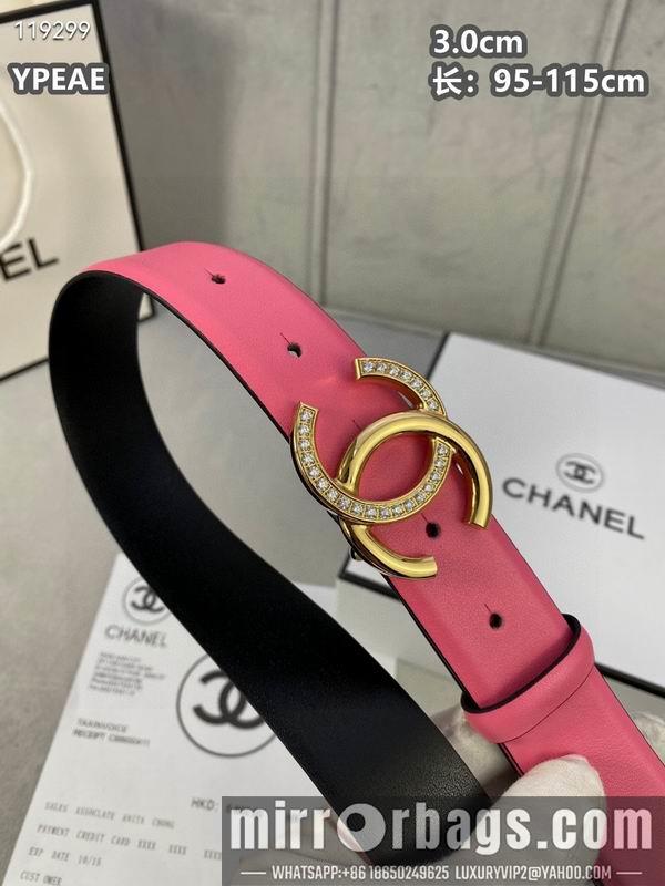 Chanel belt 30mmX95-115cm 8L040803