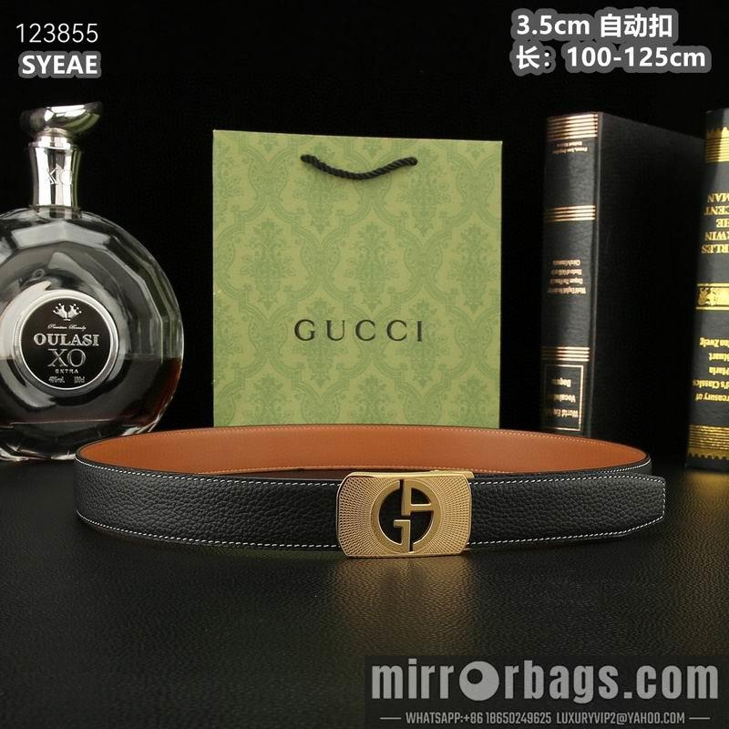 Gucci belt 35mmX100-125cm 8L38