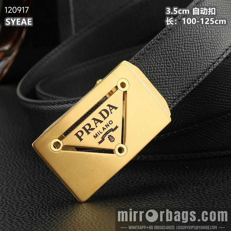 Prada belt 自动带 35mmX100-125cm 8L072003