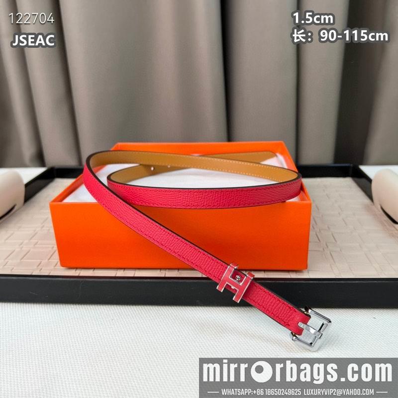 Hermes belt 15mmX90-115cm 8L04