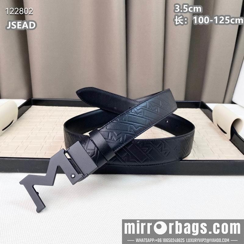 Montblanc belt 35mmX100-125cm 8L25