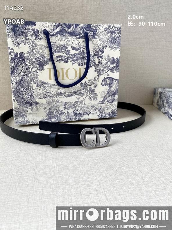 Dior Belt 20mmX90-110cm 8L03