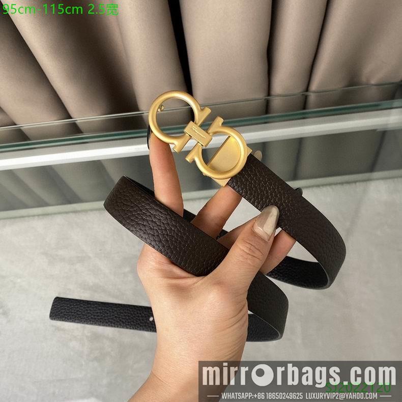 Ferragamo belt 25mmX95-115cm 7D38