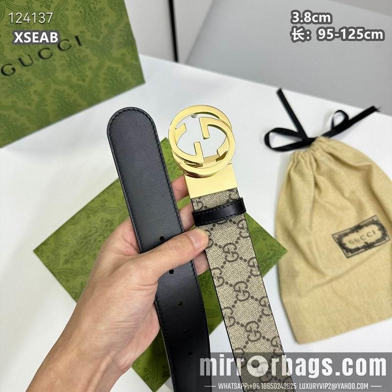 Gucci belt 38mmX95-125cm 8L09