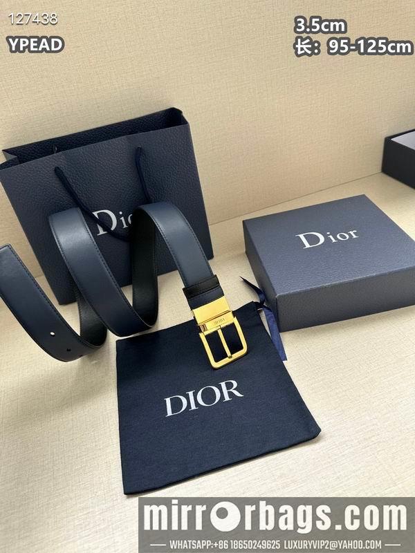 Dior belt 35mmX95-125cm 8L34