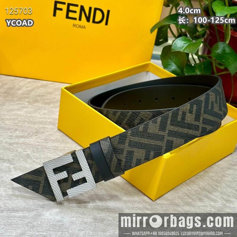 Fendi belt 40mmX100-125cm 8L25