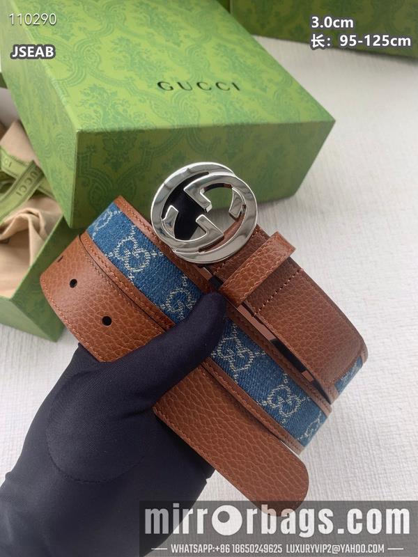Gucci belt 30mmX95-125cm 8L17