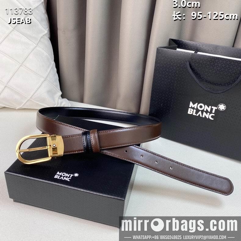 Montblanc belt 30mmX95-125cm 8L03