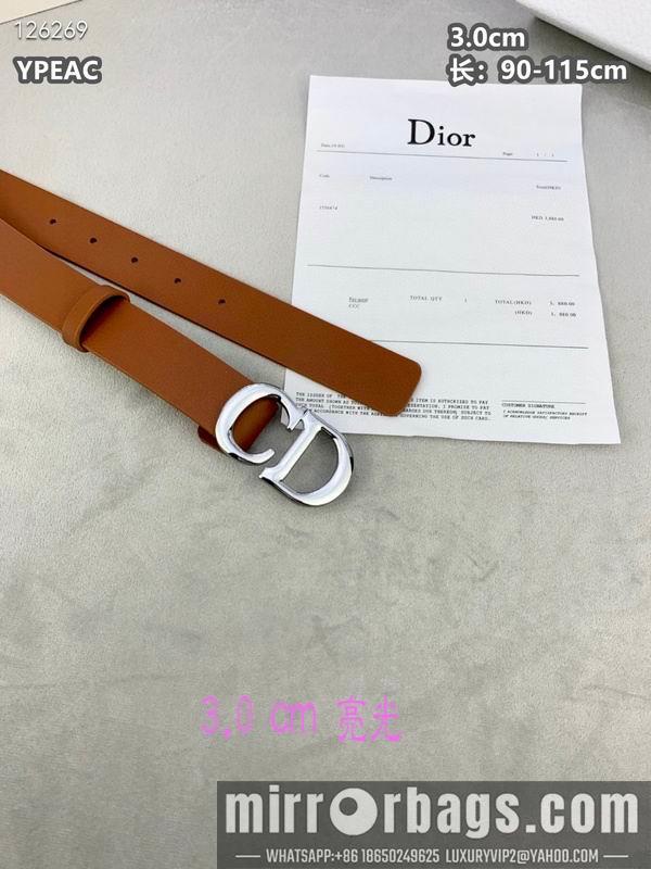 Dior belt 30mmX90-115cm 8L111004