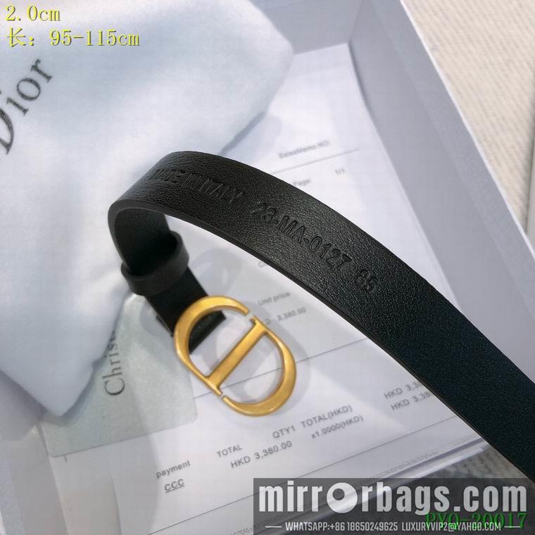 Dior Belt 20mmX95-115cm 8L15