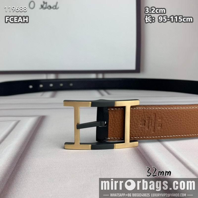 Hermes belt 32mmX95-125cm 8L040803