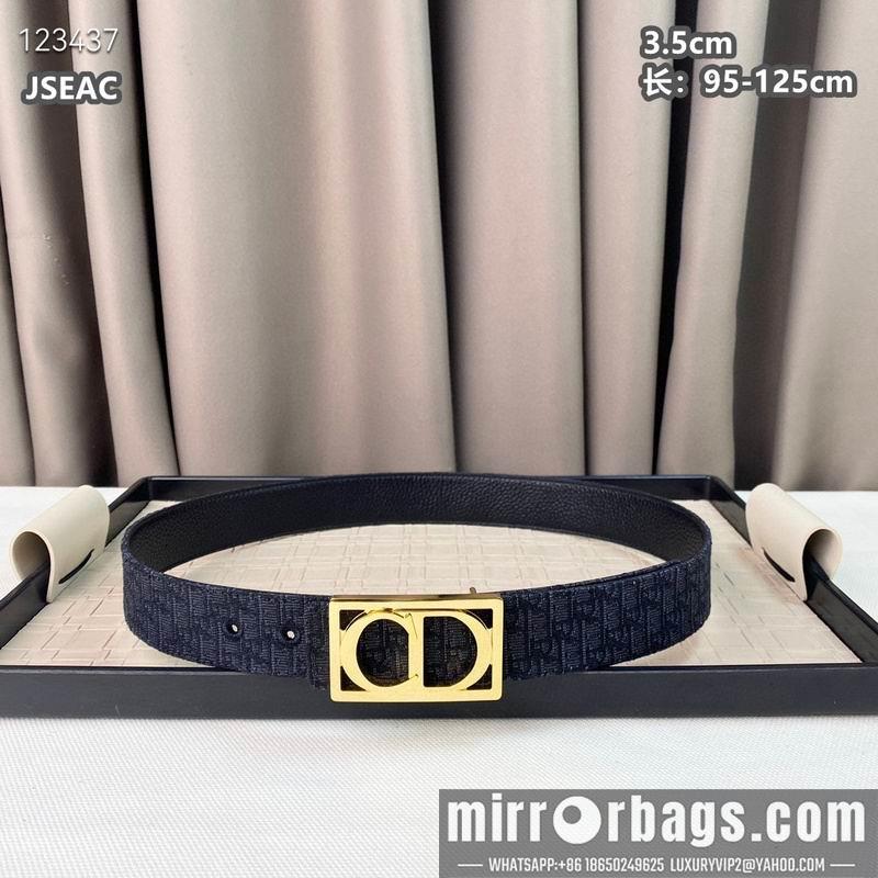 Dior belt 35mmX95-125cm 8L25