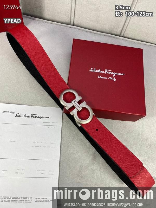 Ferragamo belt 35mmX100-125cm 8L22