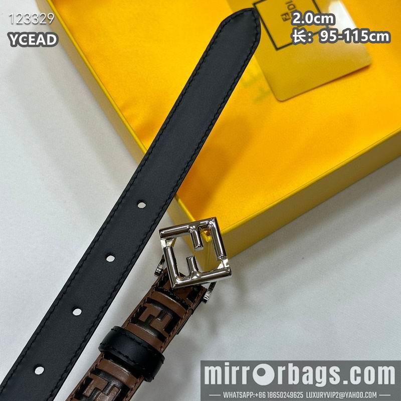 Fendi belt 20mmX95-115cm 8L15