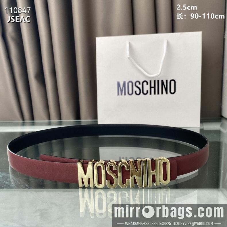 Moschino Belt 25mmX90-110cm 8L02