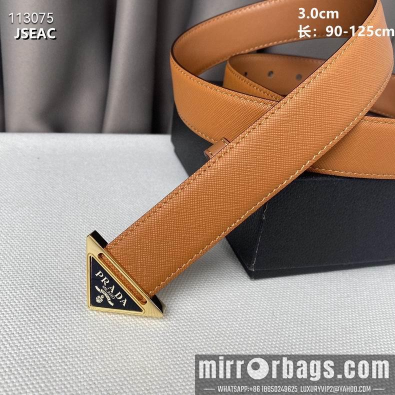 Prada belt 30mmX95-125cm 8L02