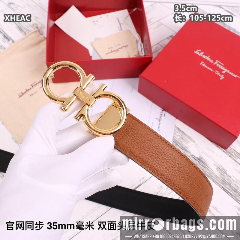 Ferragamo belt 35mmX105-125cm 8L134