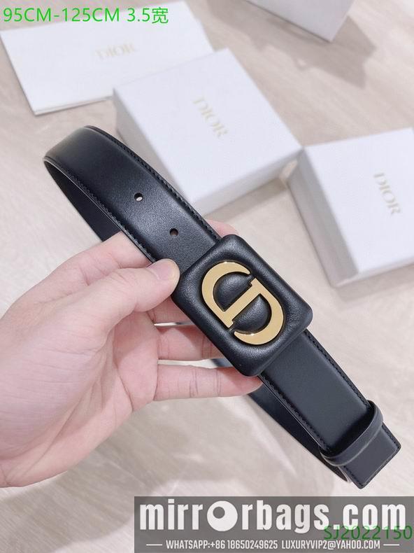 Dior belt 35mmX95-125cm 7D07