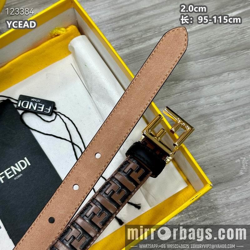 Fendi belt 20mmX95-115cm 8L14