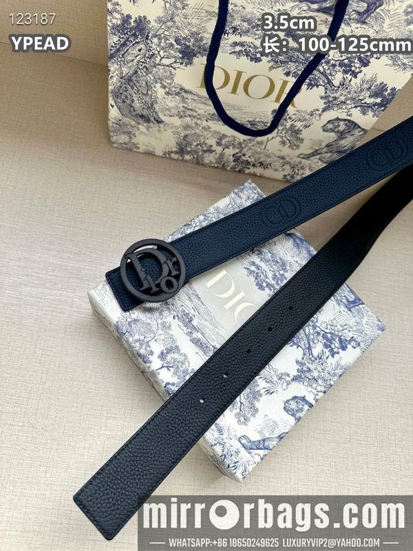 Dior belt 35mmX100-125cm 8L31