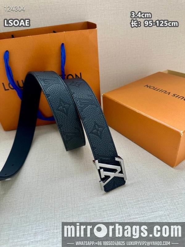 LV belt 34mmX95-125cm 8L22