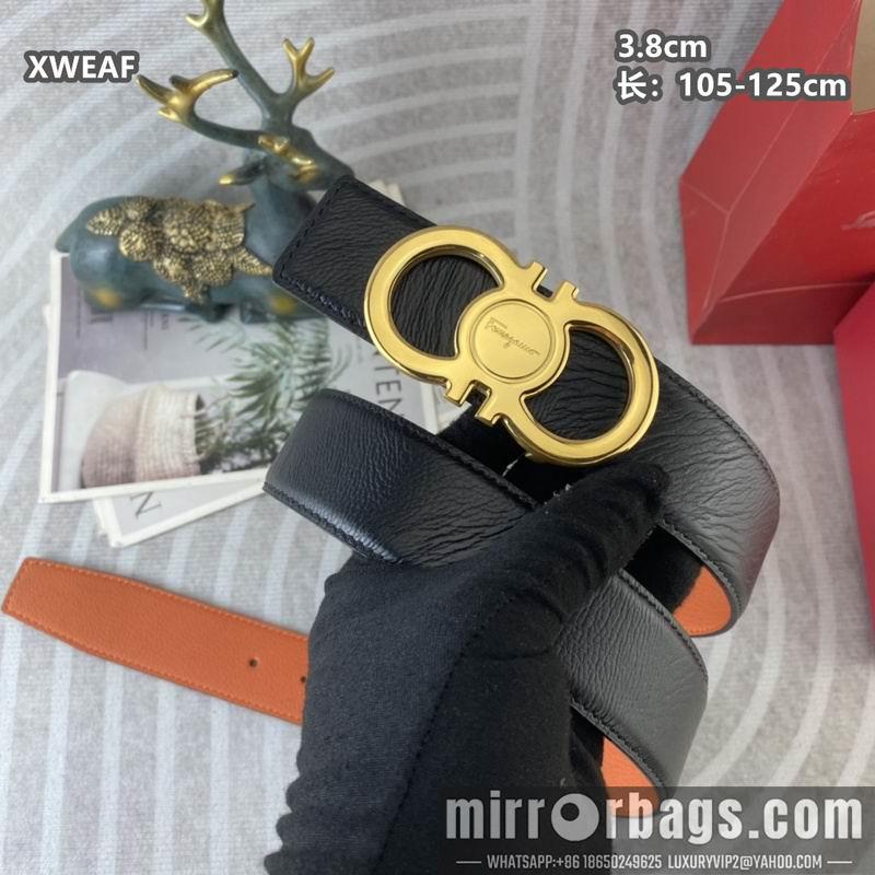 Ferragamo belt 38mmX105-125cm 8L22