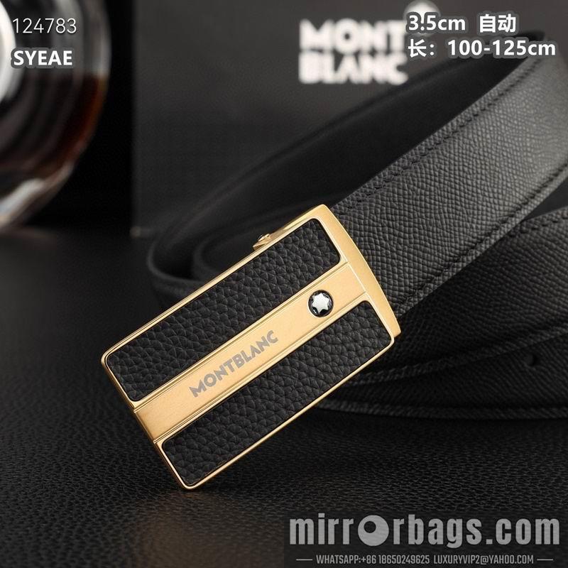 Montlanc belt 35mmX100-125cm 8L31