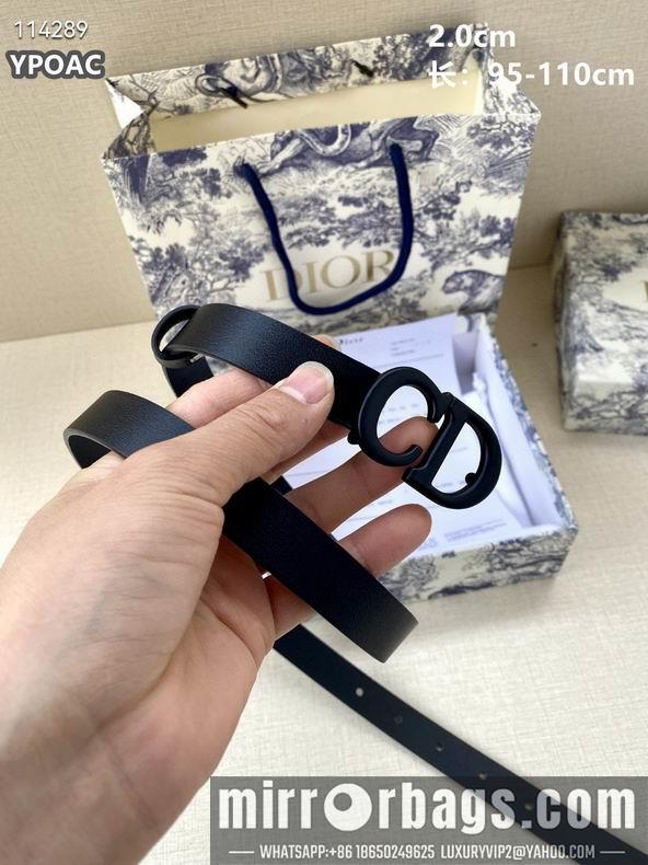 Dior Belt 20mmX95-110cm 8L17