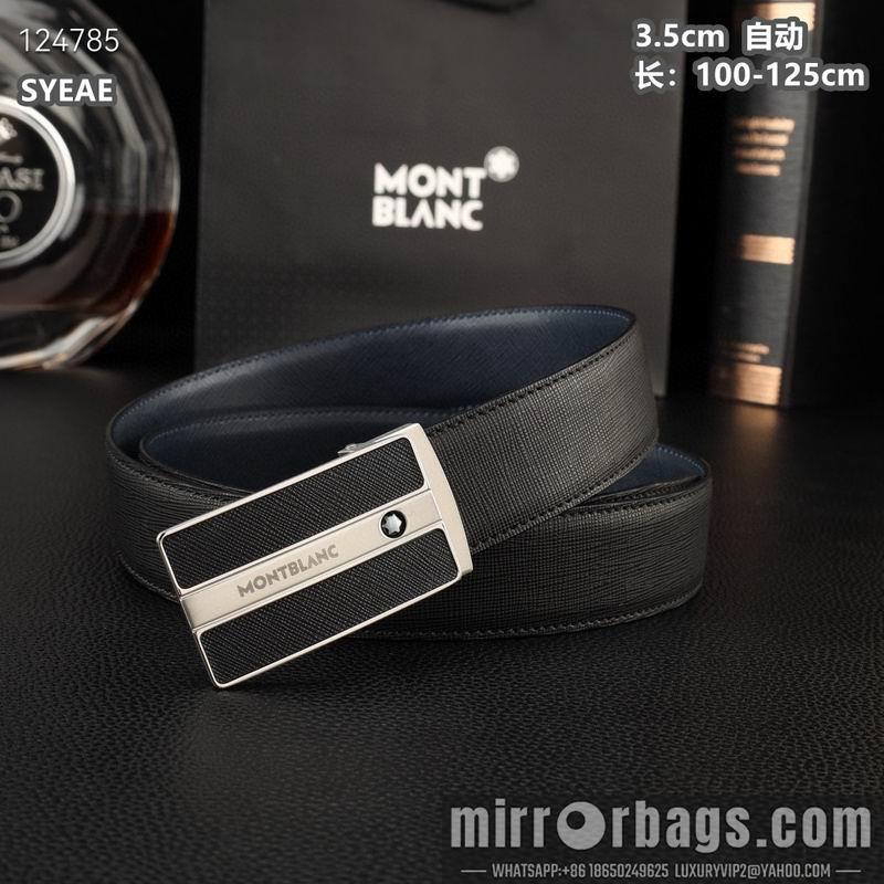 Montlanc belt 35mmX100-125cm 8L29
