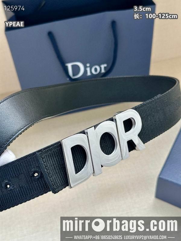 Dior belt 35mmX100-125cm 8L29