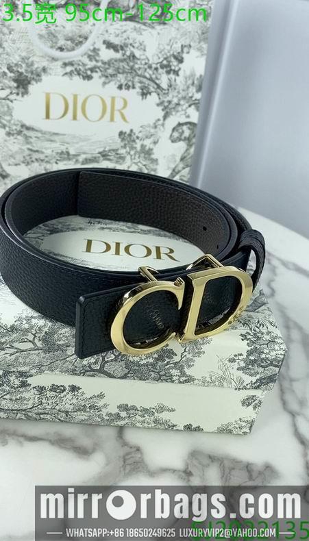Dior belt 35mmX95-125cm 7D01