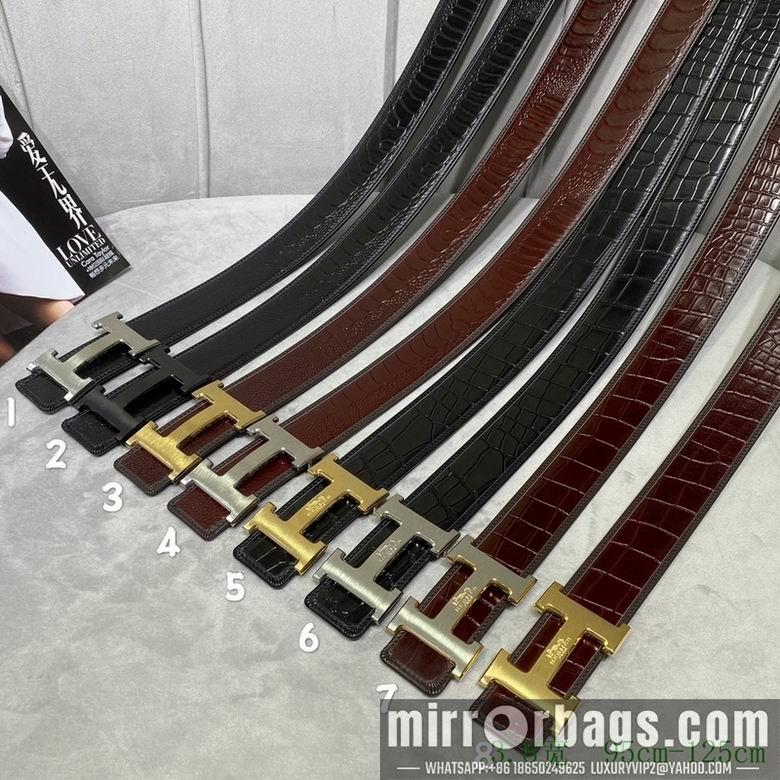 Hermes Belt 38mmX95-125cm 7D91