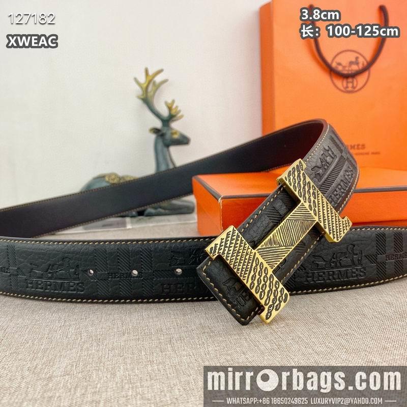 Hermes belt 38mmX100-125cm 8L38