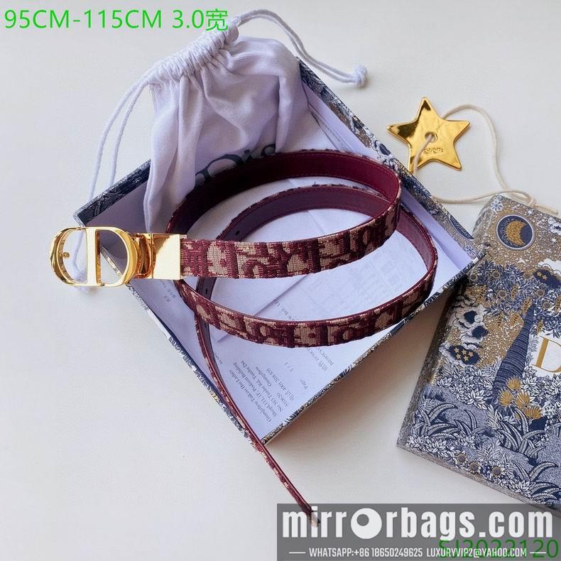 Dior Belt 30mmX95-115cm 7d30