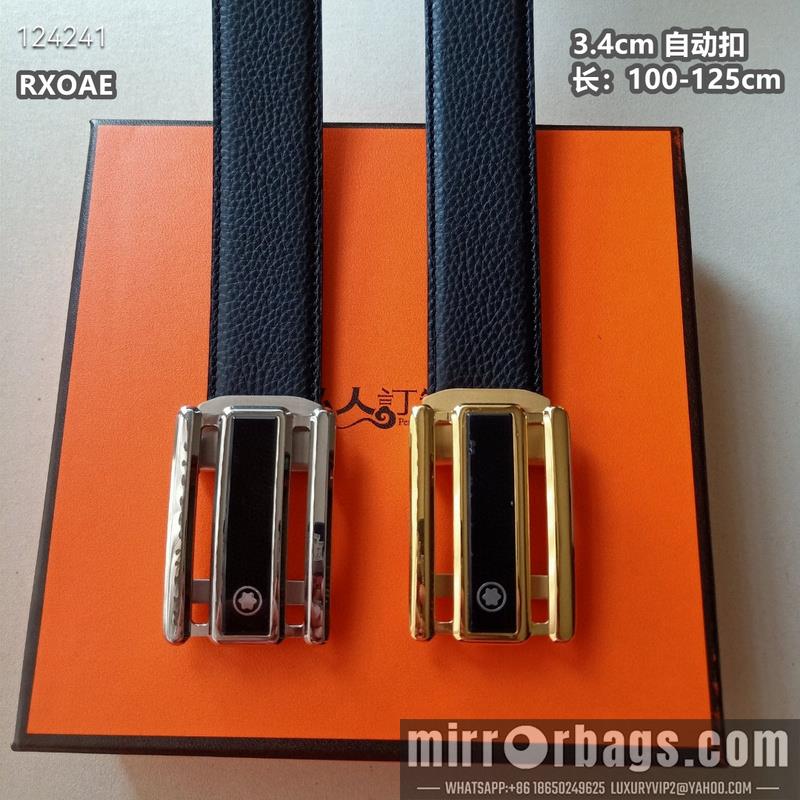 Montlanc belt 34mmX100-125cm 8L09