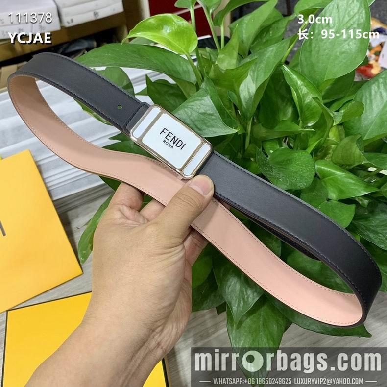 Fendi Belt 30mmX95-115cm 8L05