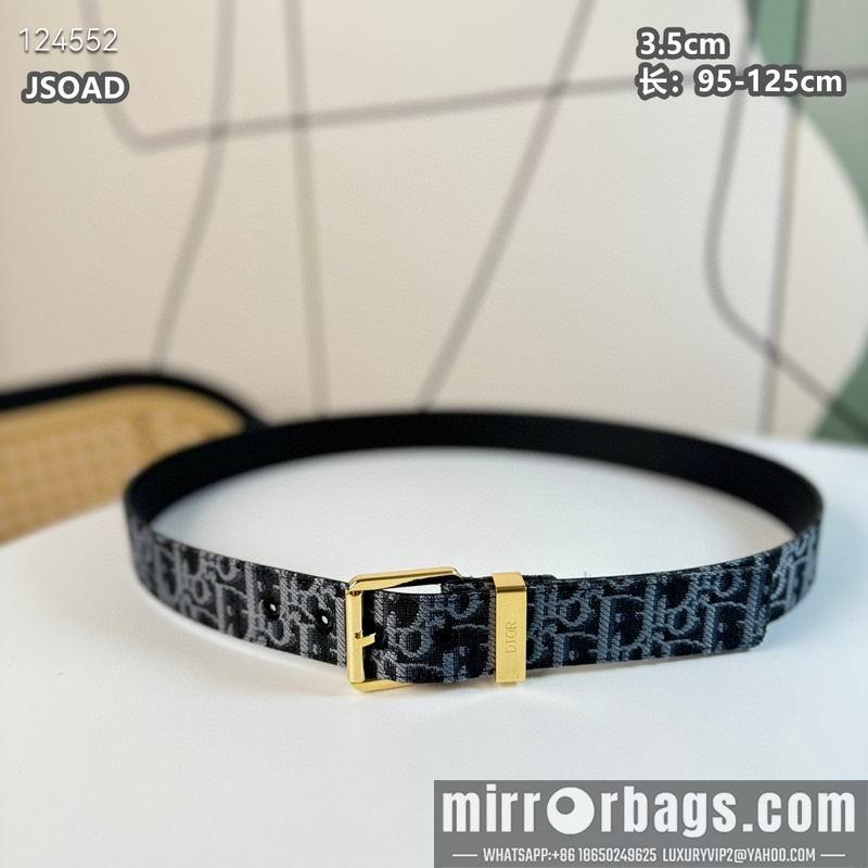 Dior belt 35mmX95-125cm 8L28