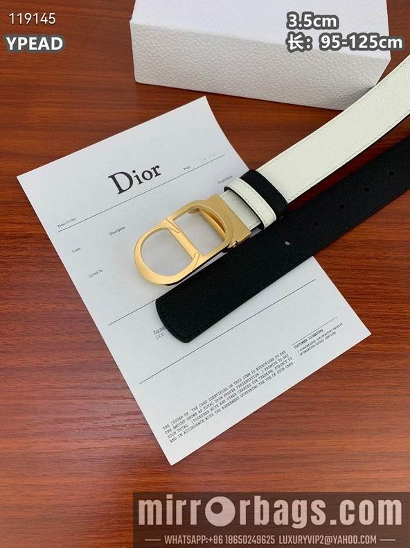 Dior belt 35mmX95-125cm 8L14