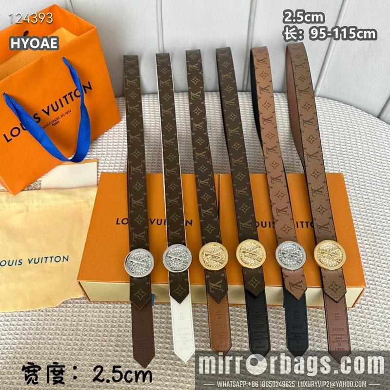 LV belt 25mmX95-115cm 8L13