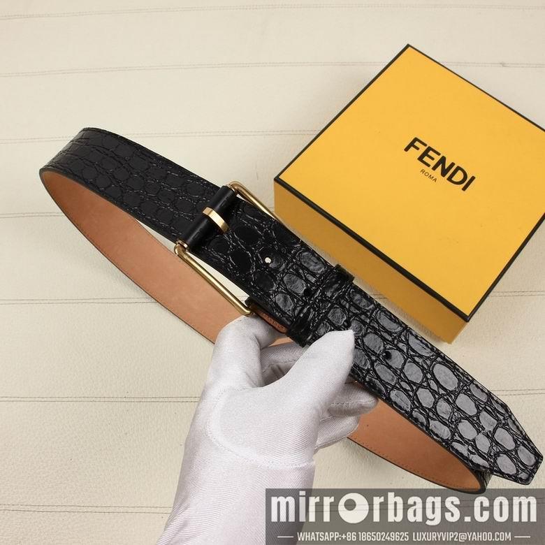 Fendi Belt 38mmX95-125cm 7D32
