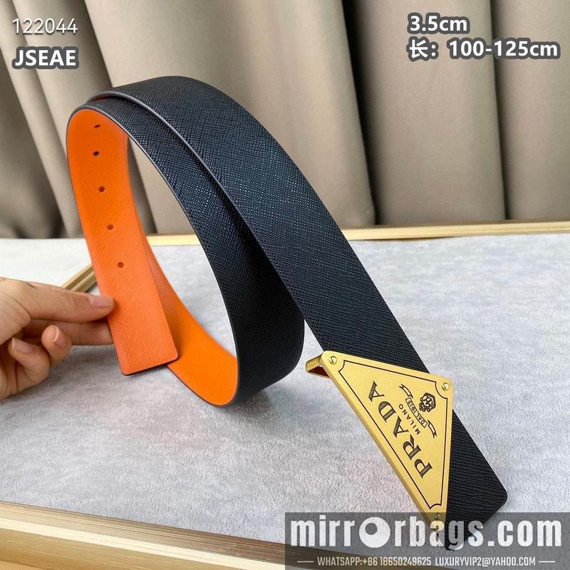 Prada belt 35mmX100-125cm 8L43