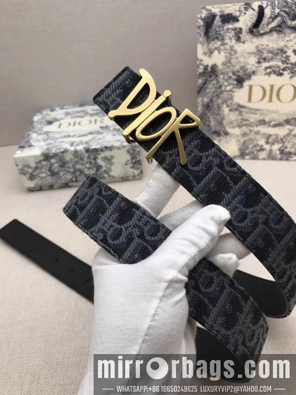 Dior Belt 34mmX95-125cm 7D25