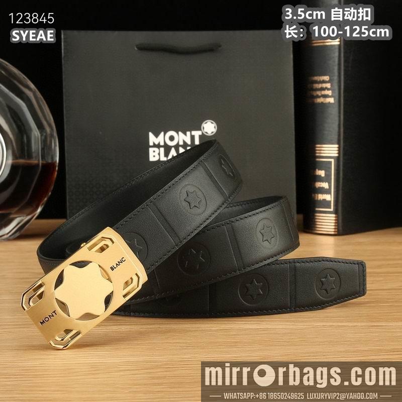 Montlanc belt 35mmX100-125cm 8L56