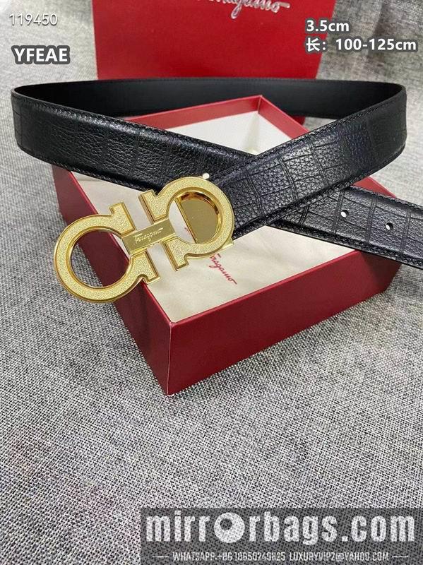 Ferragamo belt 35mmX100-125cm 8L040806