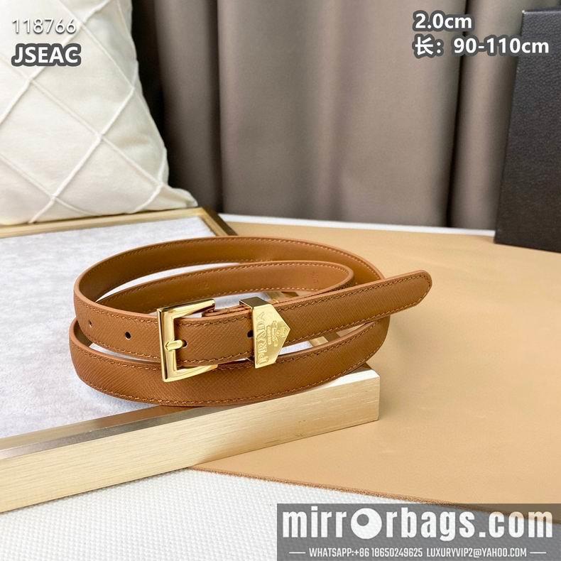 Prada belt 20mmX90-110cm 8L02