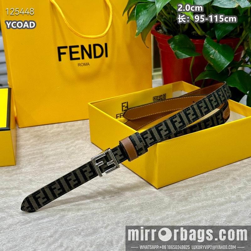 Fendi belt 20mmX95-115cm 8L13